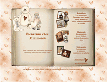 Tablet Screenshot of minimonde.com